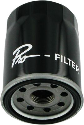 Parts Unlimited Pro Series oliefilter 2540086 - Spin-On - zwart