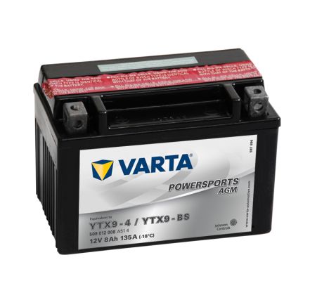 Varta YTX9-BS/TX9 Accu onderhoudsvrij