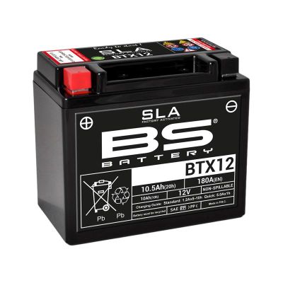 BS Battery YTX12 / BTX12 Accu Onderhoudsvrij