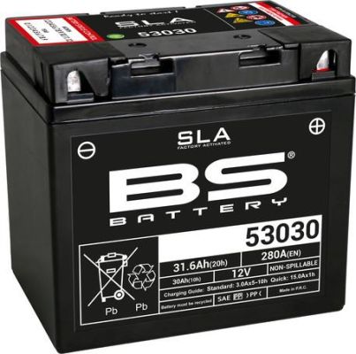 BS Battery 53030 Accu Onderhoudsvrij