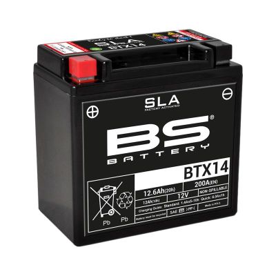 BS Battery YTX14 / BTX14 Accu Onderhoudsvrij