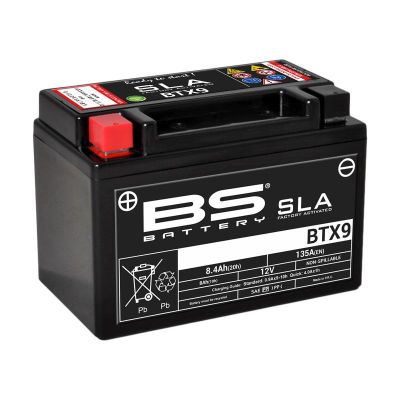 BS Battery YTX9 / BTX9 Accu Onderhoudsvrij