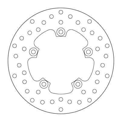 Brembo Remschijf 68B407G2 - Front and Rear - Serie Oro Fixed Disc