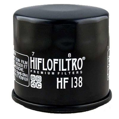 Hiflo Filtro Oliefilter HF138 - Standaard