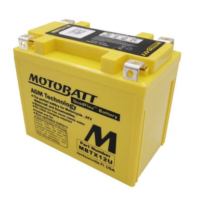 MotoBatt MBTX12U Accu Quadflex AGM