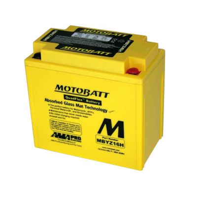 MotoBatt MBYZ16H Battery Quadflex AGM