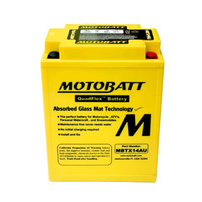 MotoBatt MBTX14AU Accu Quadflex AGM
